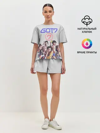 Женская пижама с шортами / Got7