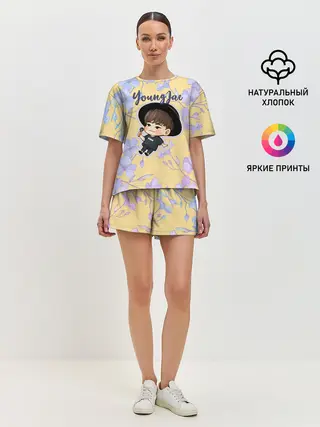 Женская пижама с шортами / YoungJae