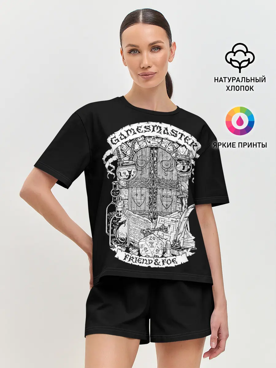 Женская пижама с шортами / Gamesmaster