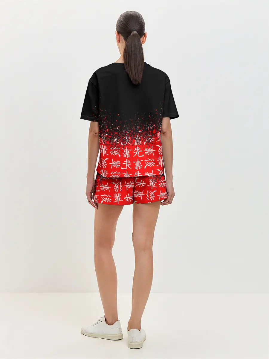 Женская пижама с шортами / SENPAI