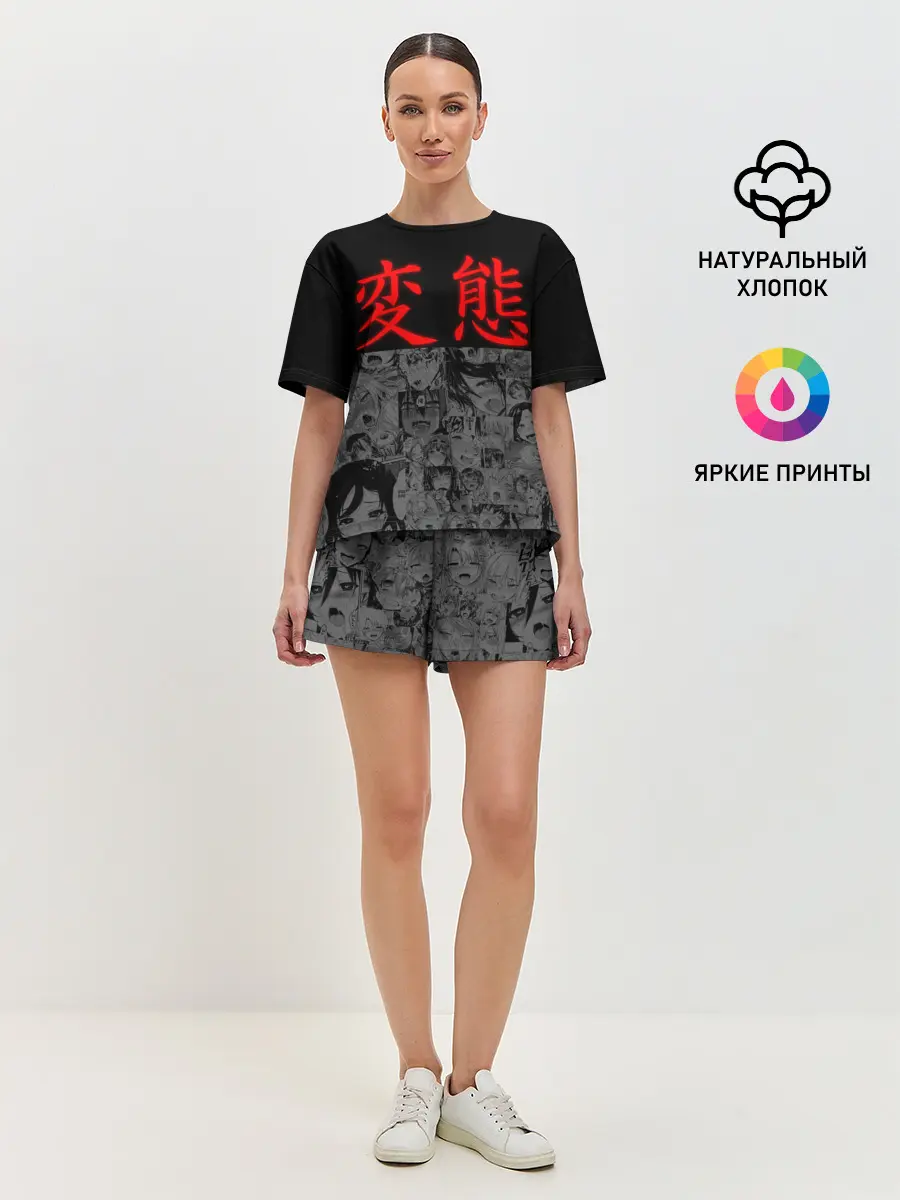 Женская пижама с шортами / Японская анимация