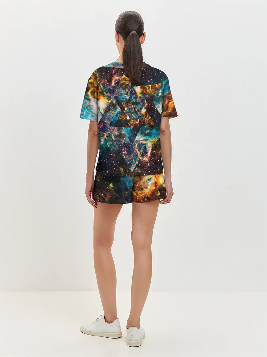 Женская пижама с шортами / КОСОМС