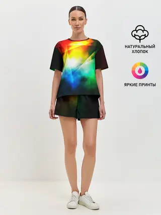 Женская пижама с шортами / КРАСКИ КОСМОСА