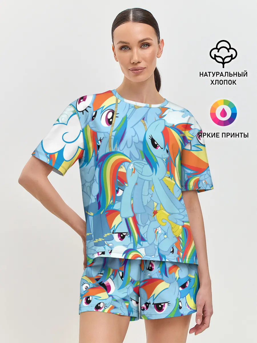 Женская пижама с шортами / MY LITTLE PONY