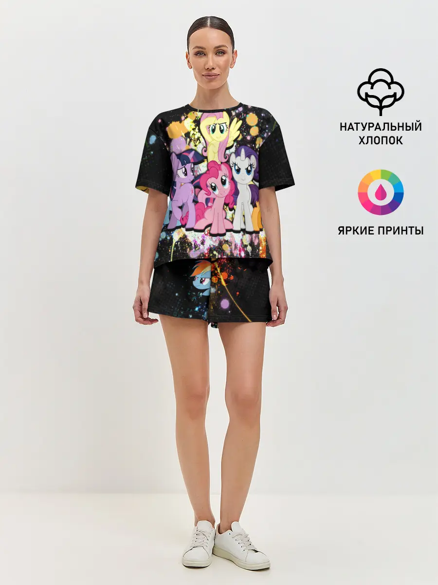 Женская пижама с шортами / MY LITTLE PONY