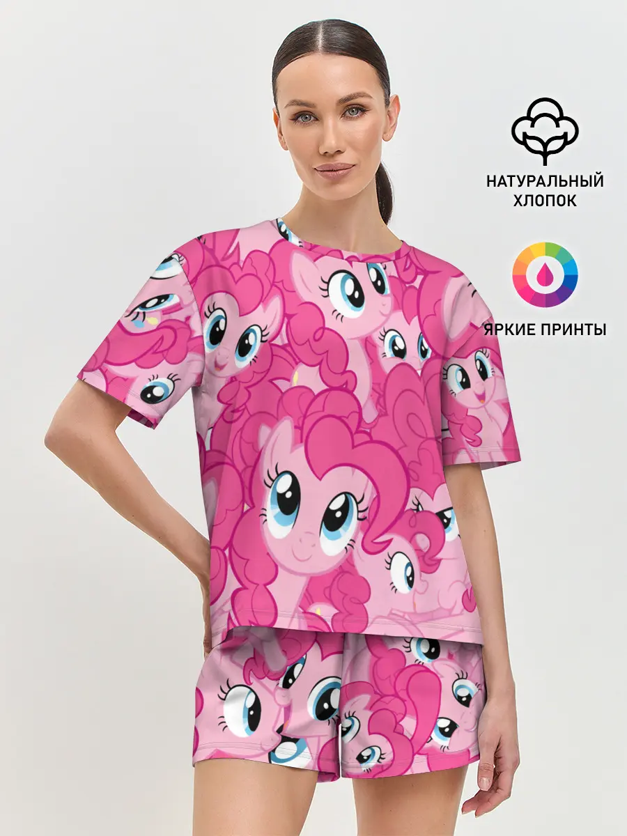 Женская пижама с шортами / ПОНИ