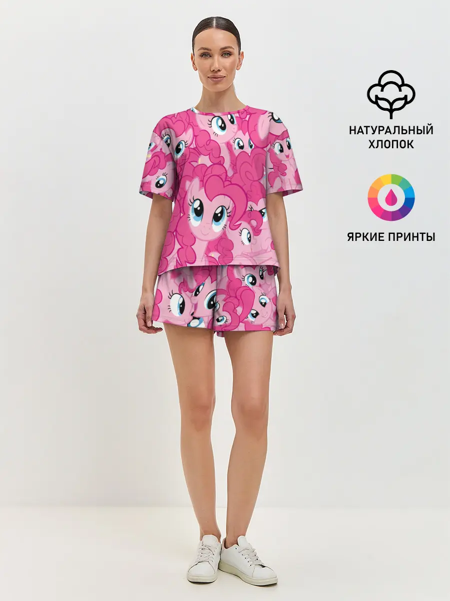 Женская пижама с шортами / ПОНИ