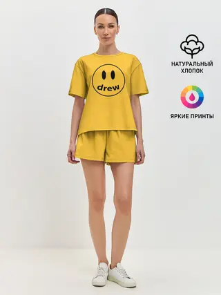 Женская пижама с шортами / Джастин Бибер