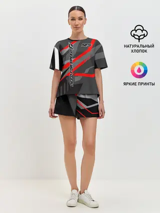 Женская пижама с шортами / Need for Speed