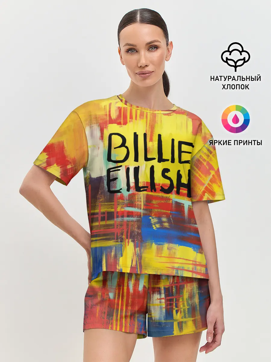 Женская пижама с шортами / BILLIE EILISH