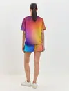 Женская пижама с шортами / Abstract gradient colors