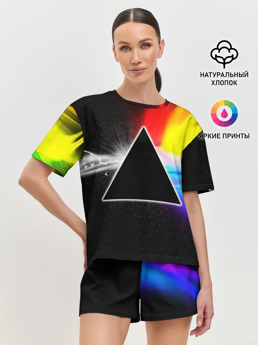 Женская пижама с шортами / PINK FLOYD