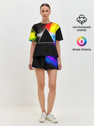 Женская пижама с шортами / PINK FLOYD
