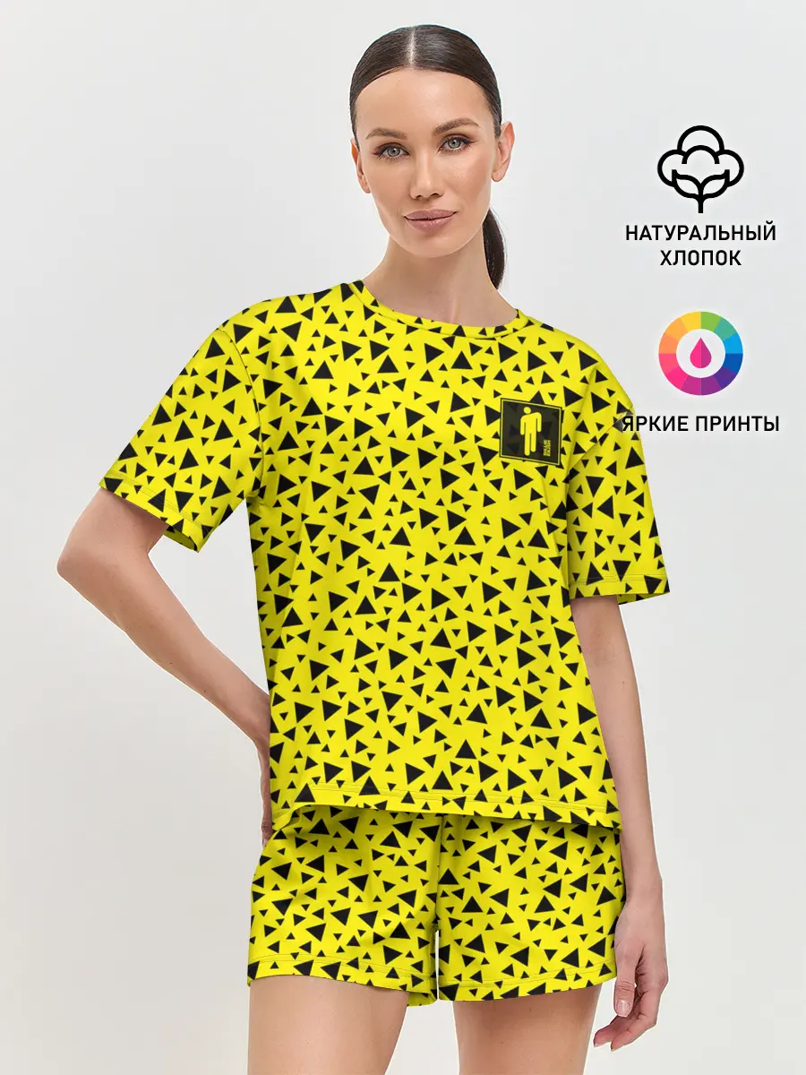 Женская пижама с шортами / Billie Eilish