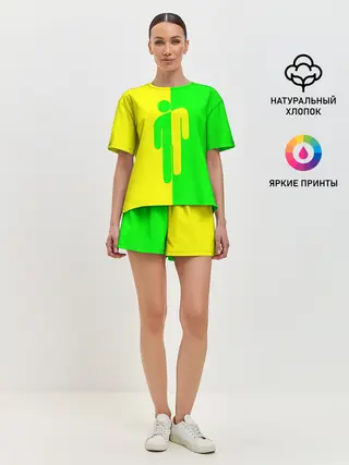 Женская пижама с шортами / BILLIE EILISH