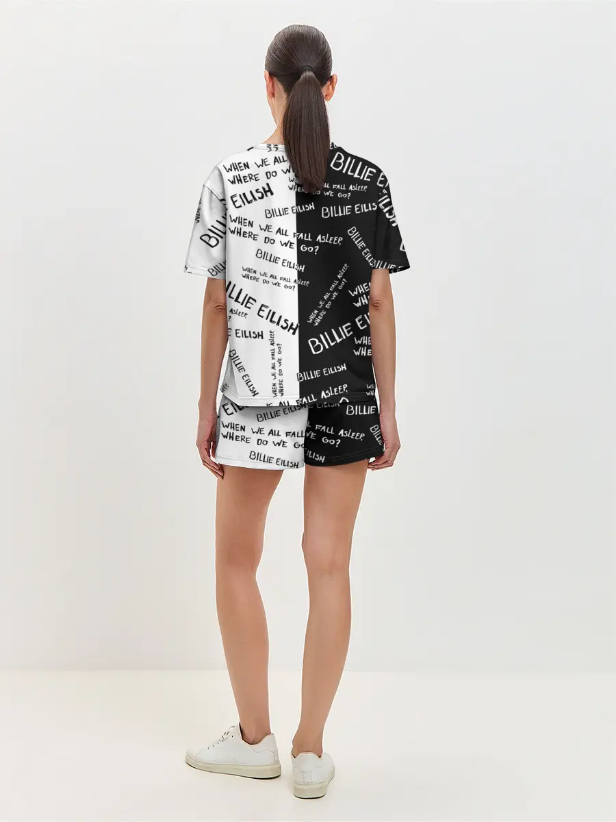 Женская пижама с шортами / BILLIE EILISH - Where Do We Go