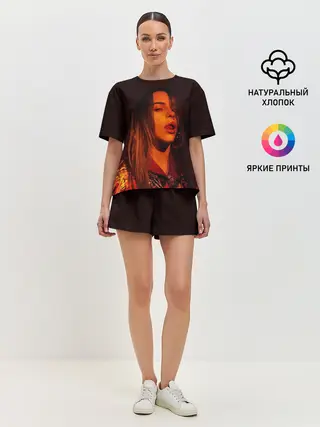 Женская пижама с шортами / BILLIE EILISH