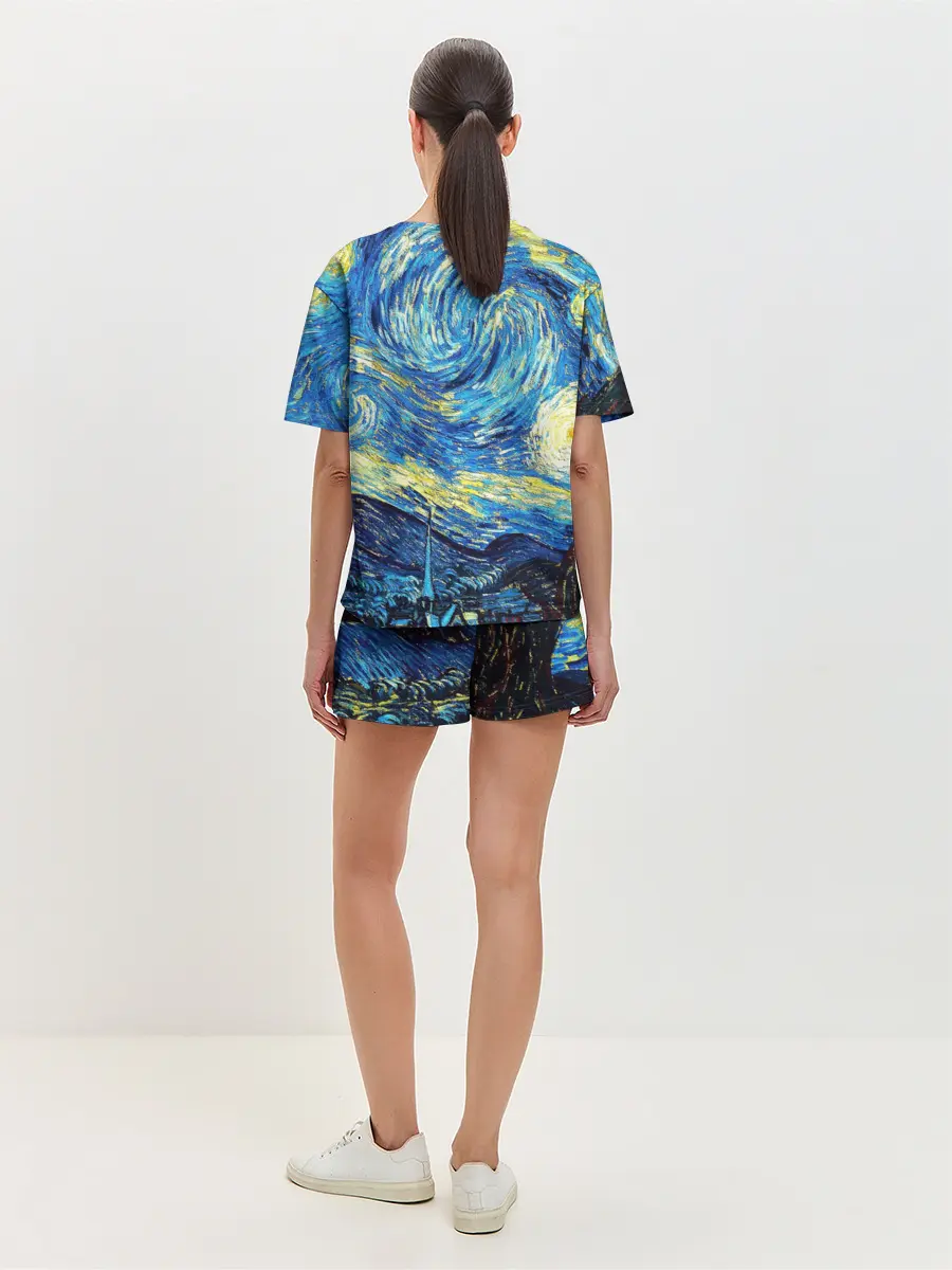 Женская пижама с шортами / Марла на картине Ван Гога