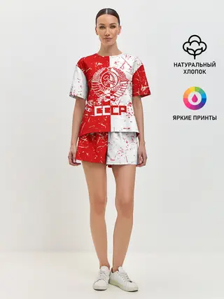 Женская пижама с шортами / СССР