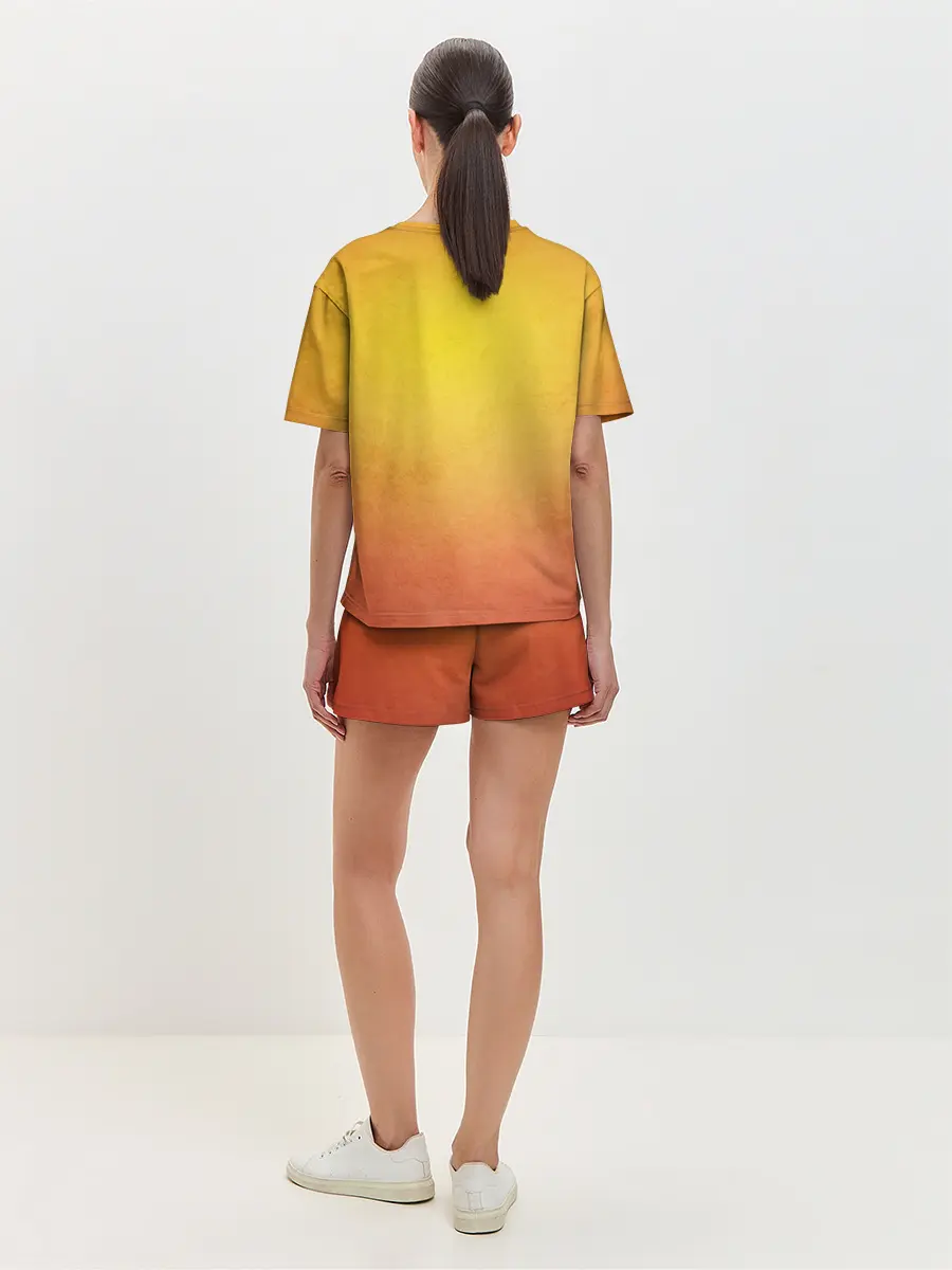 Женская пижама с шортами / Охотник с собакой