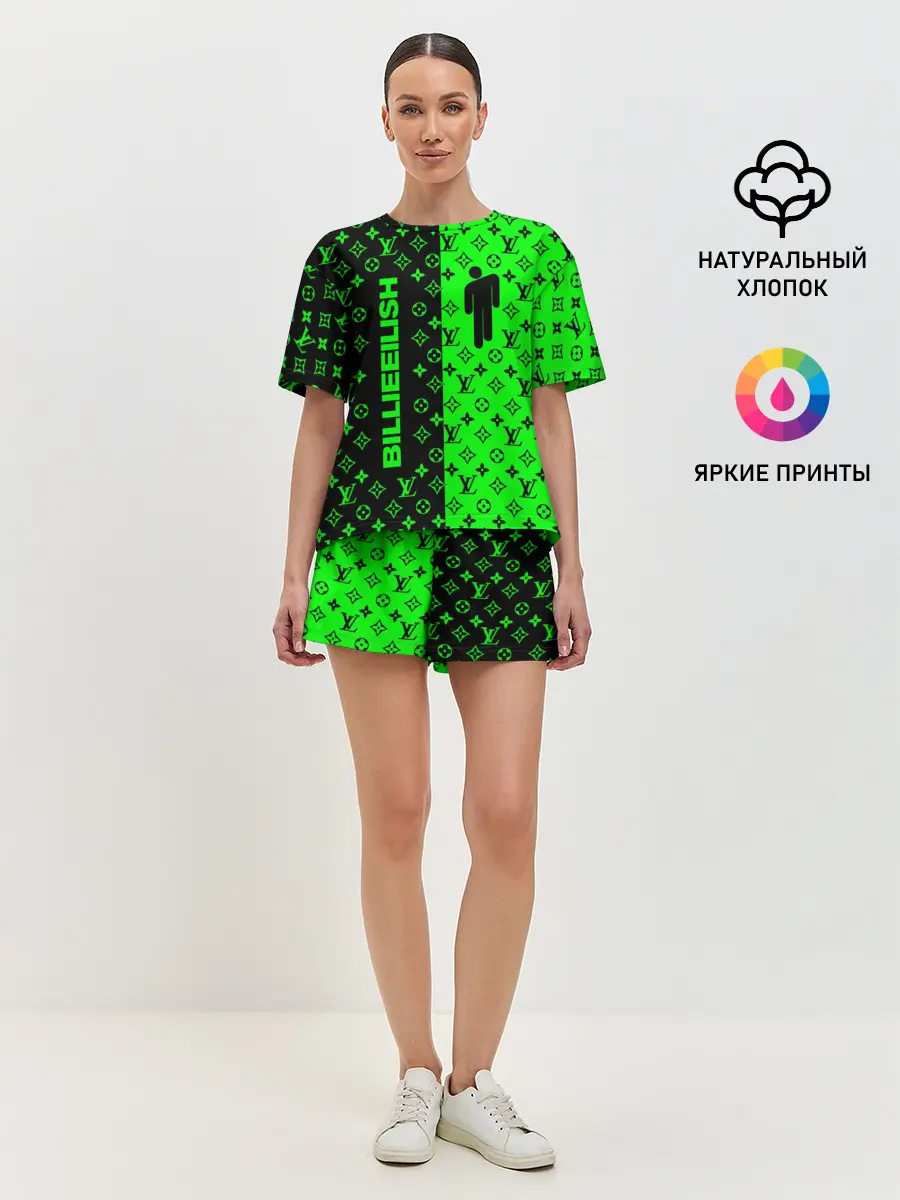 Женская пижама с шортами / BILLIE EILISH