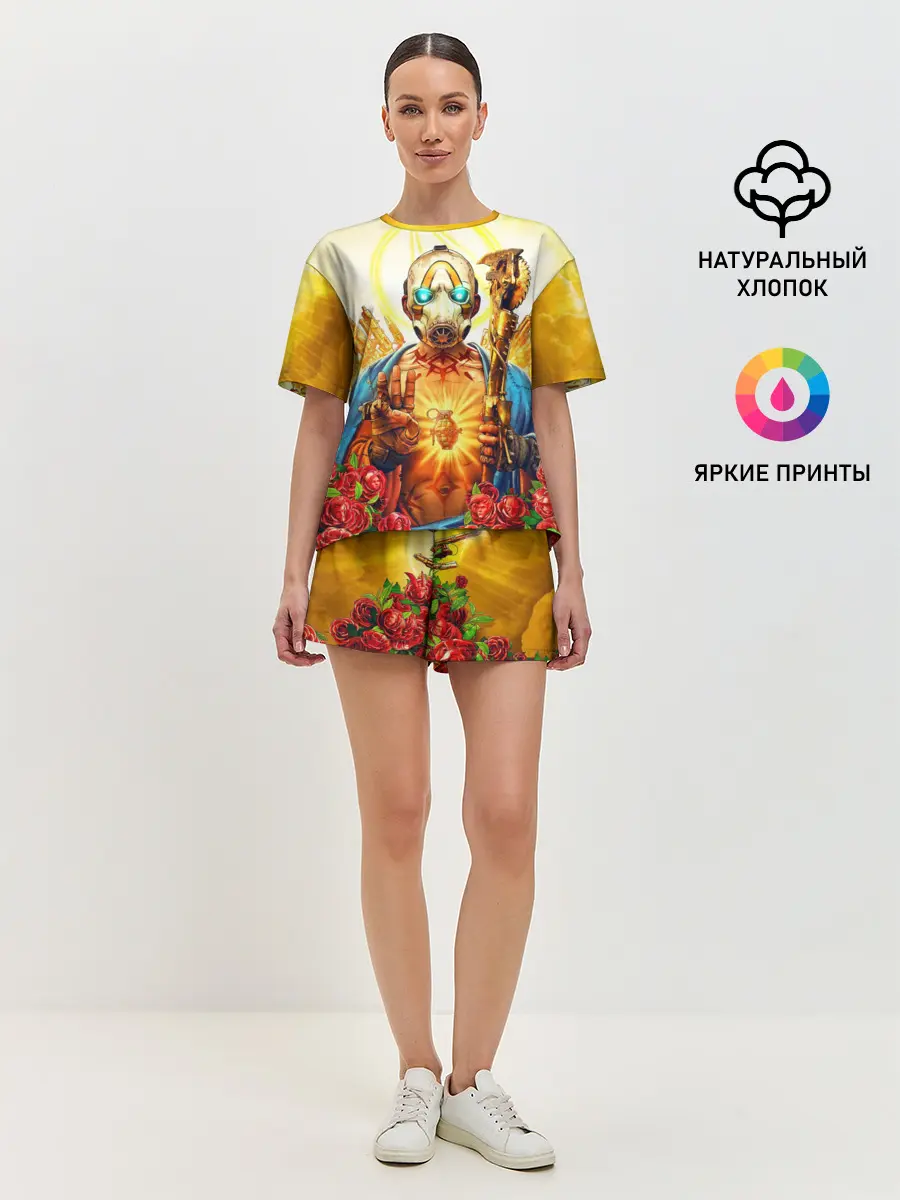 Женская пижама с шортами / Borderlands