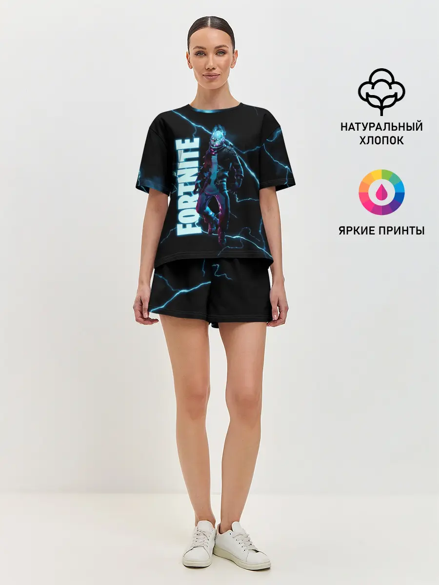 Женская пижама с шортами / ВЕЧНЫЙ СТРАННИК FORTNITE