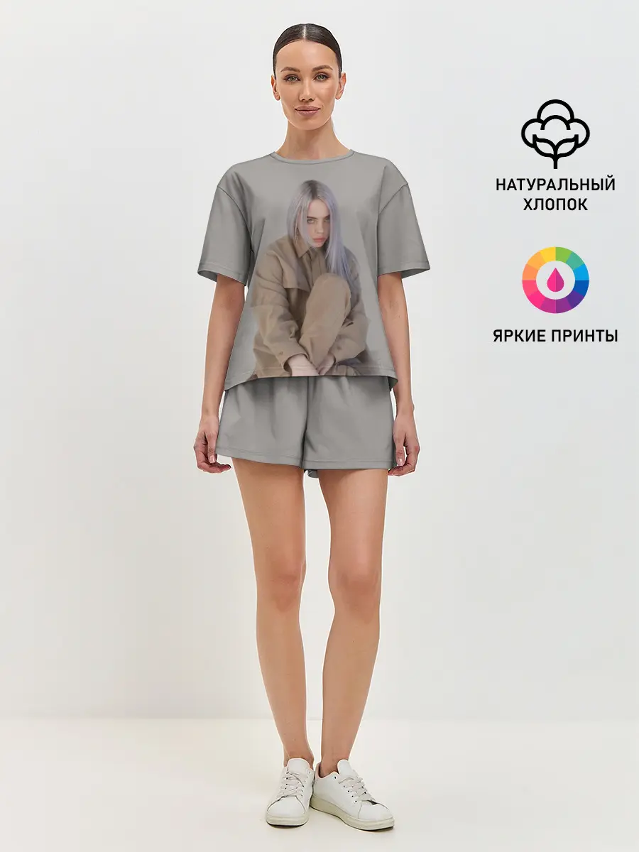 Женская пижама с шортами / BILLIE EILISH
