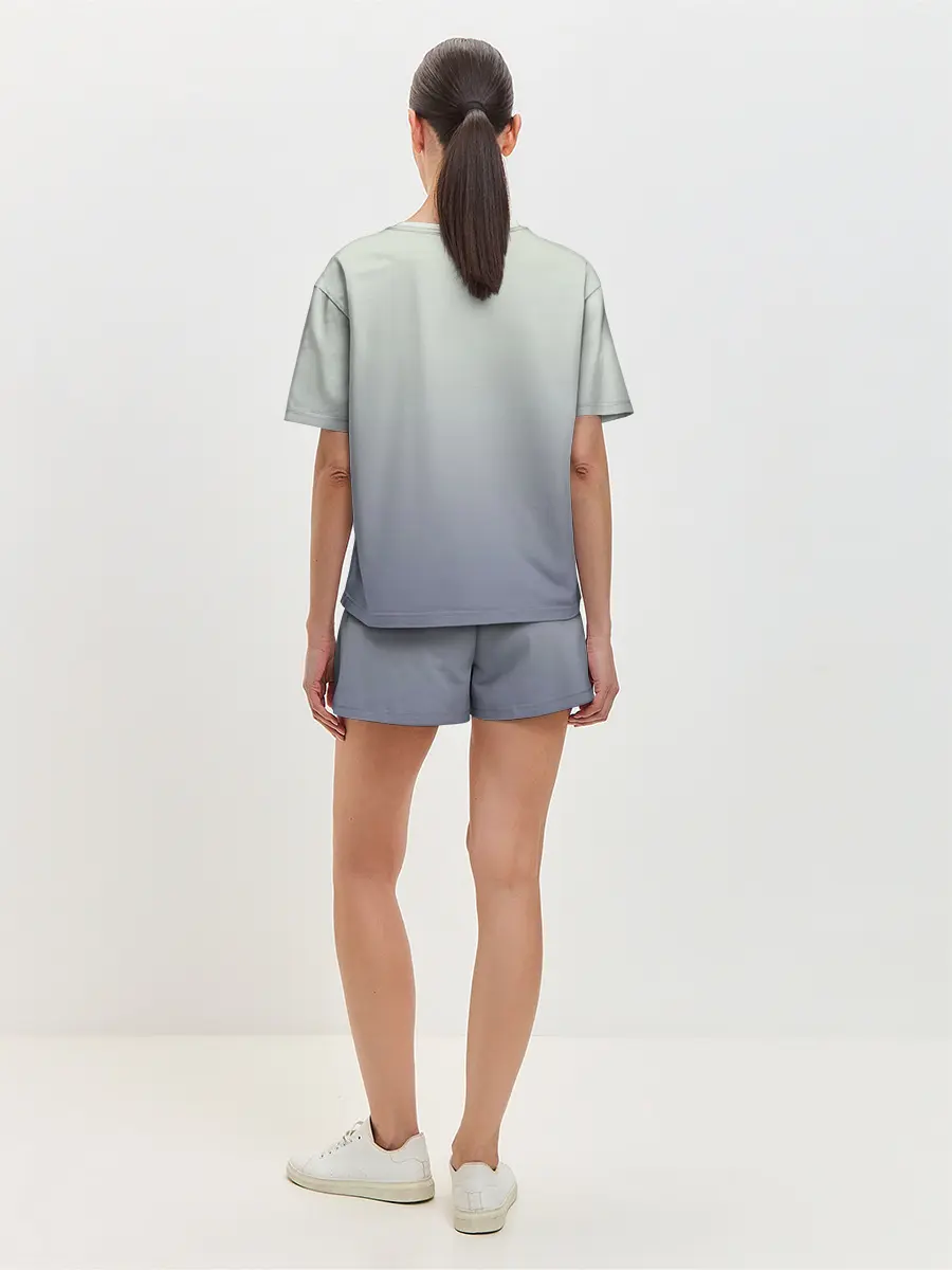 Женская пижама с шортами / Рыбалка