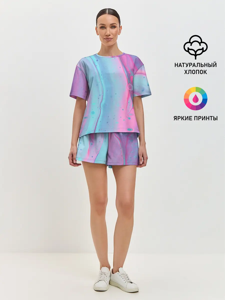 Женская пижама с шортами / COLORS