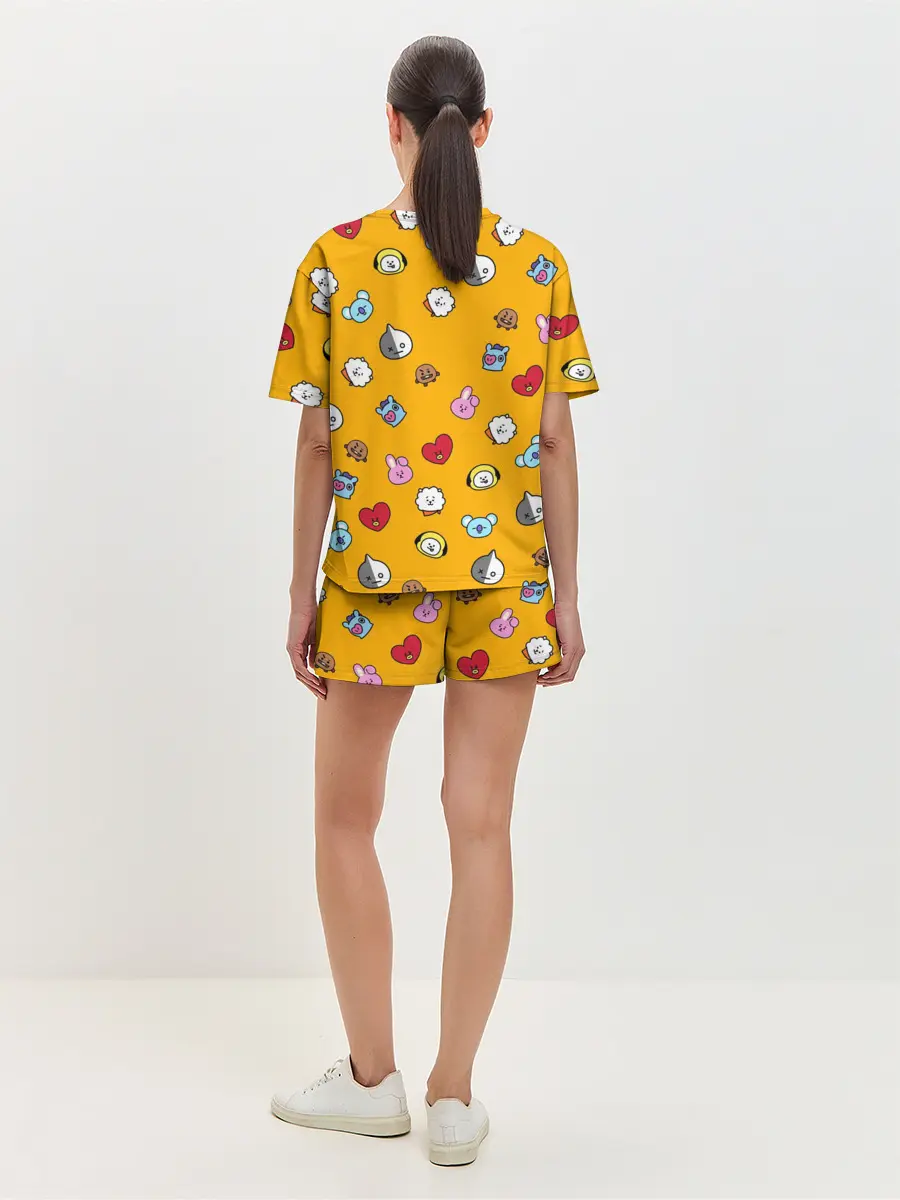 Женская пижама с шортами / BT21