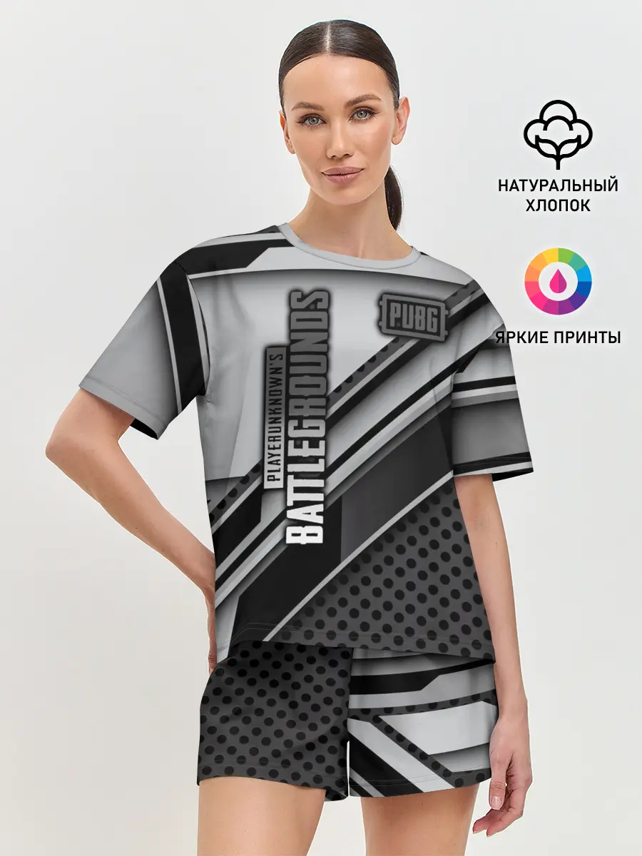 Женская пижама с шортами / PUBG