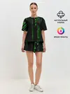 Женская пижама с шортами / МАТРИЦА КОДА