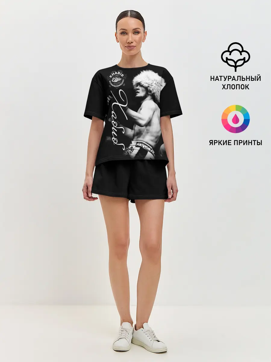 Женская пижама с шортами / Хабиб Нурмагомедов