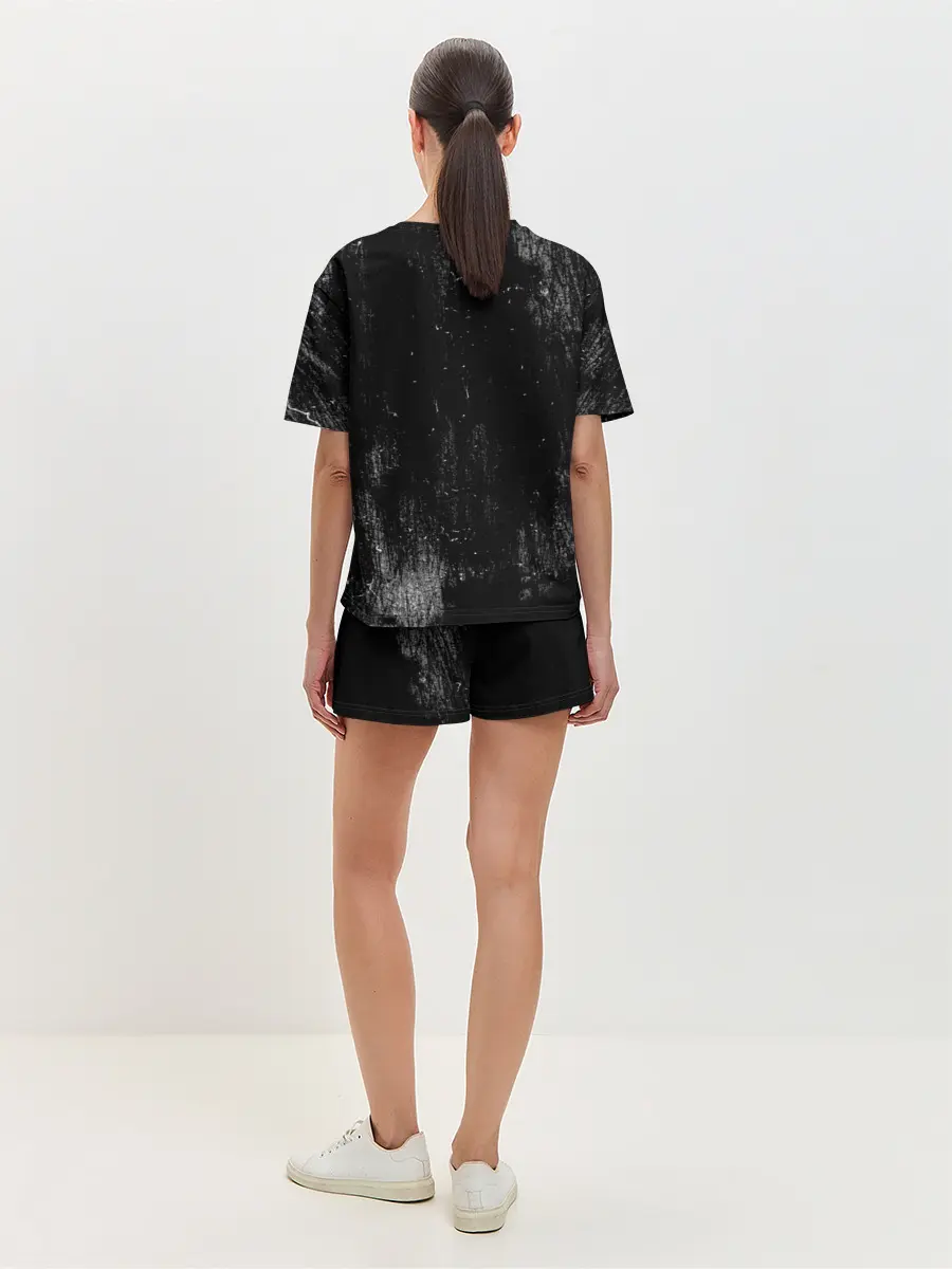 Женская пижама с шортами / Острые козырьки