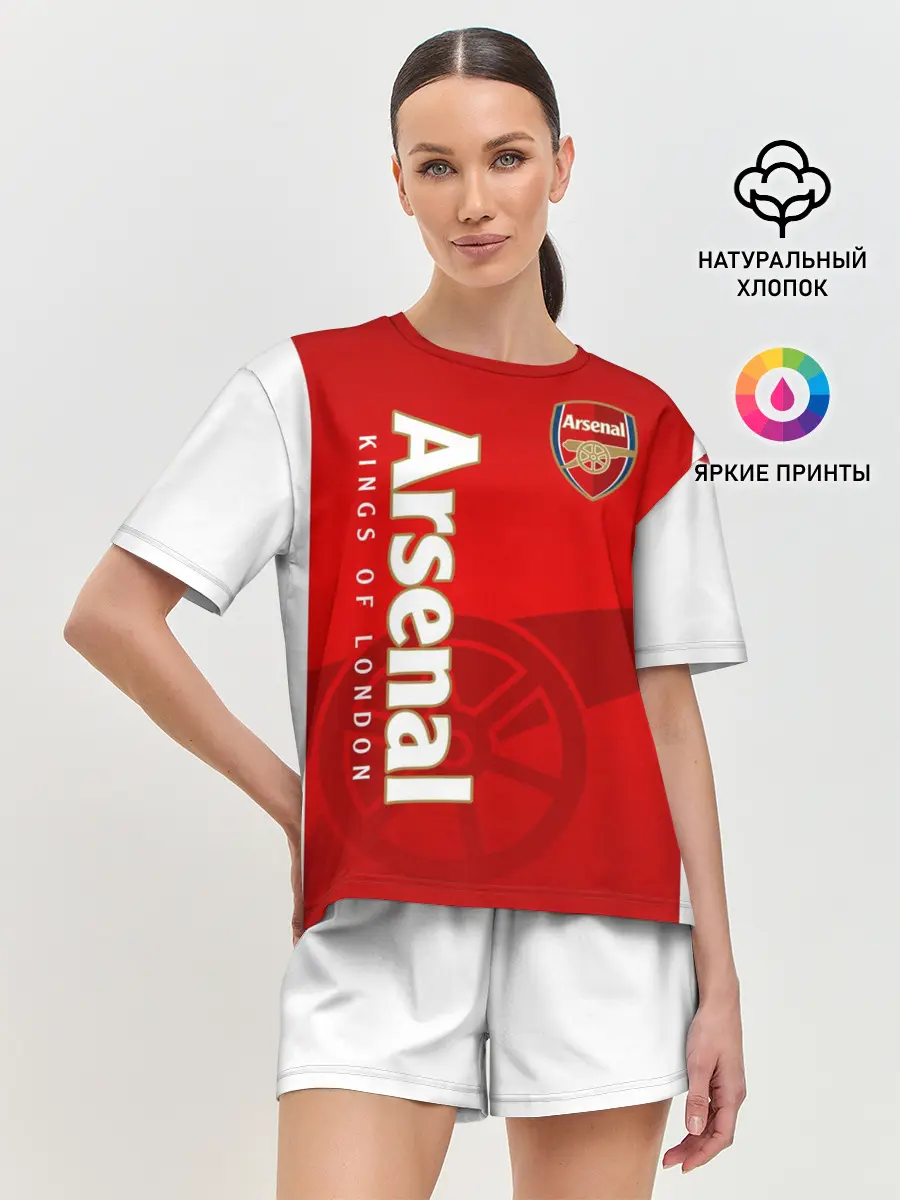 Женская пижама с шортами / Arsenal