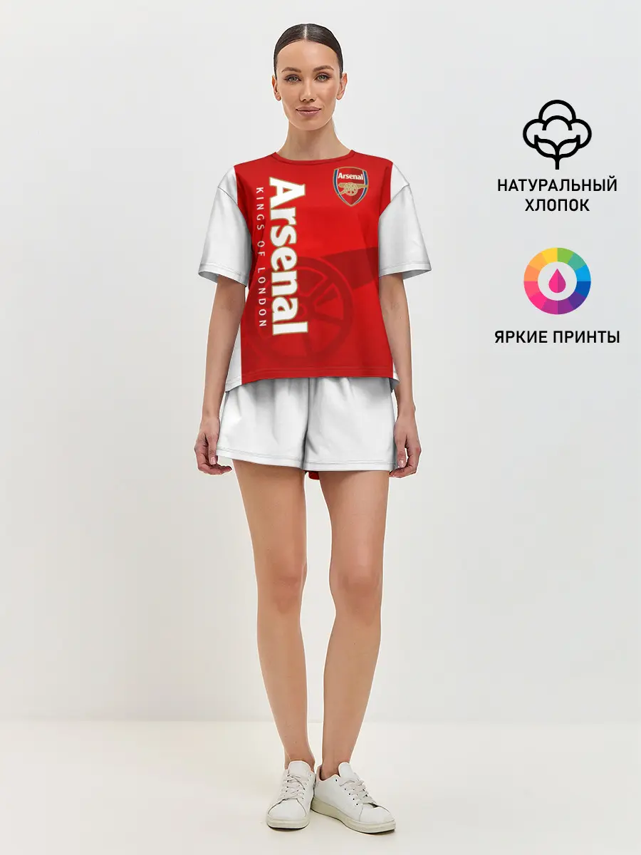 Женская пижама с шортами / Arsenal