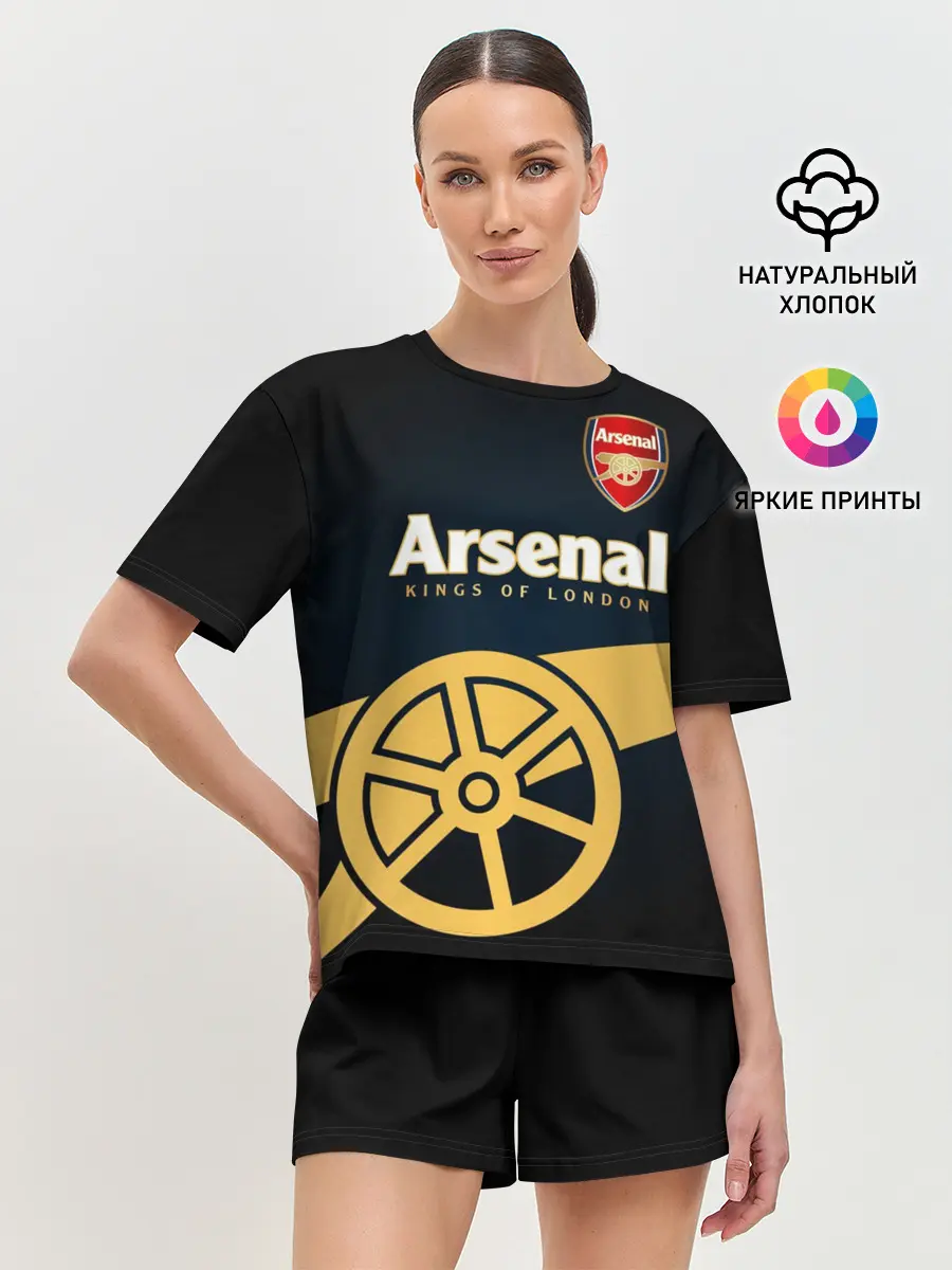 Женская пижама с шортами / Arsenal
