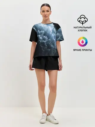 Женская пижама с шортами / Обои iPhone 11 Pro