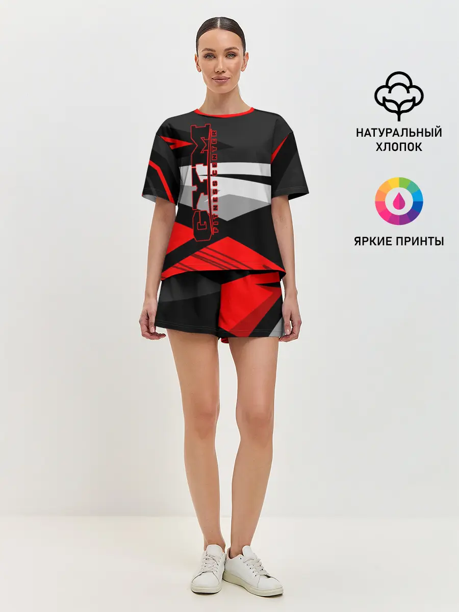 Женская пижама с шортами / GYM