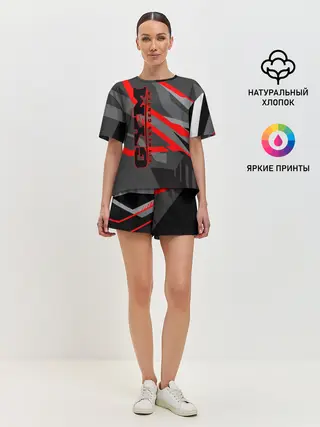 Женская пижама с шортами / GYM