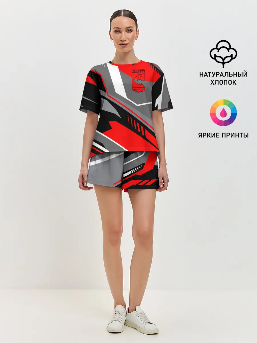 Женская пижама с шортами / GYM