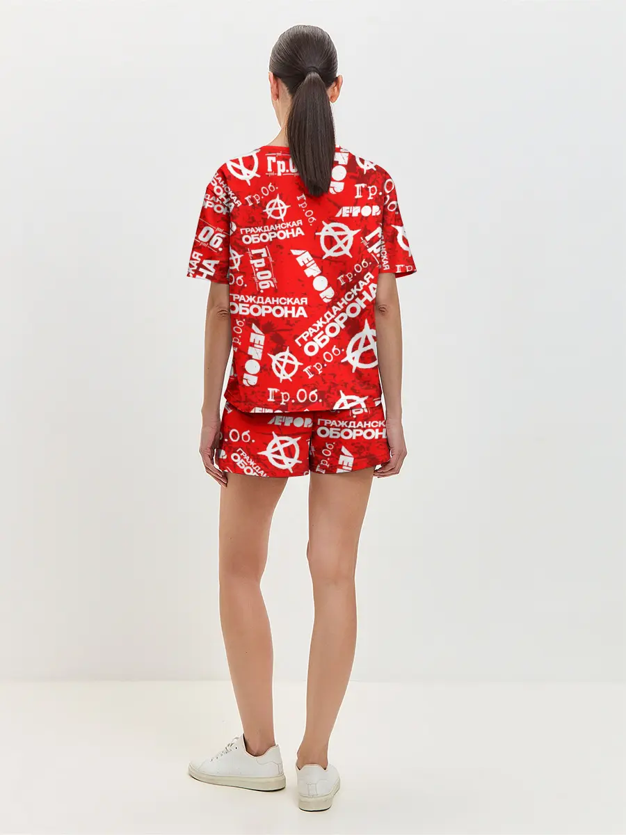 Женская пижама с шортами / ГРАЖДАНСКАЯ ОБОРОНА