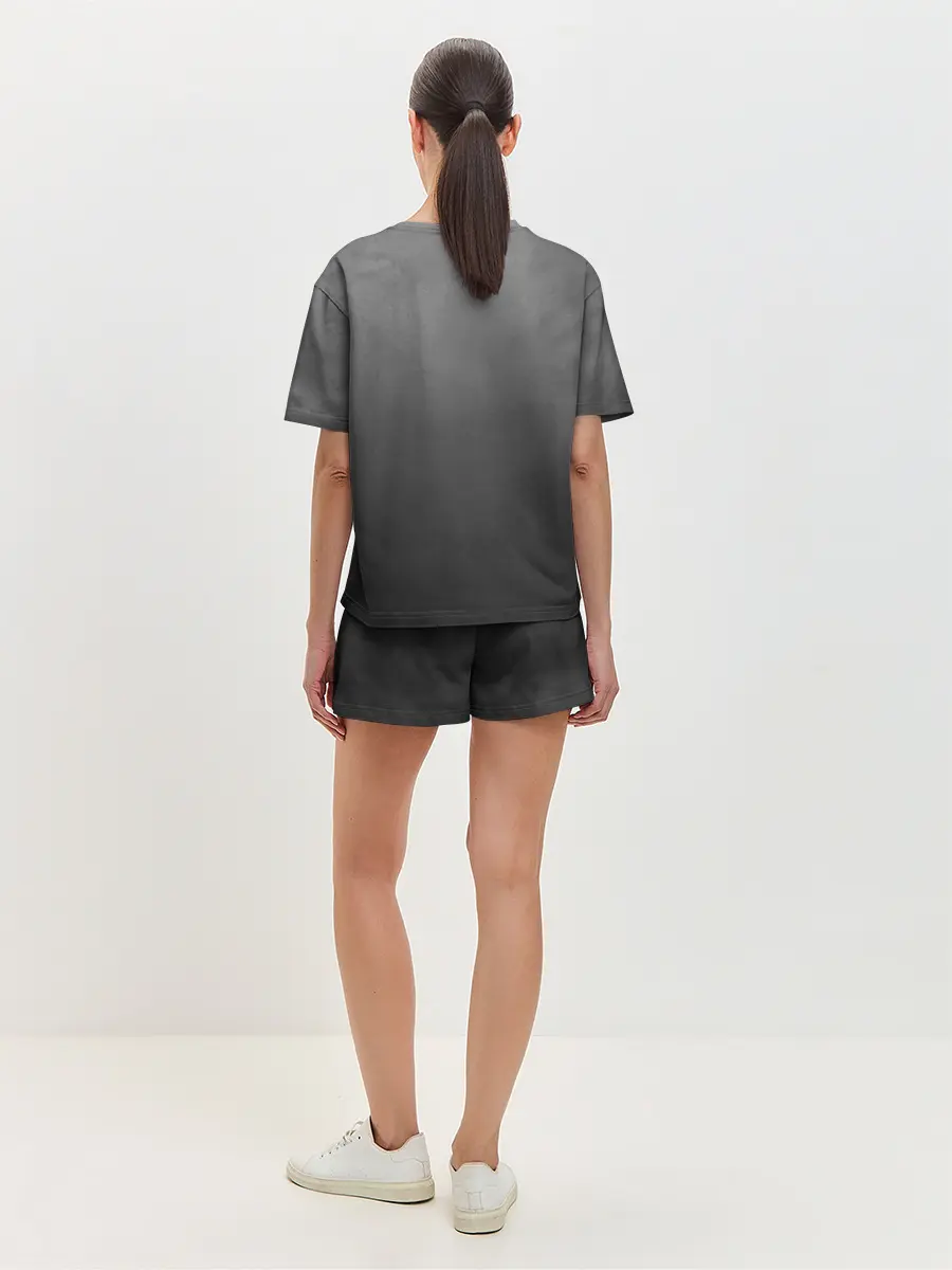 Женская пижама с шортами / Чернозём - Хронос