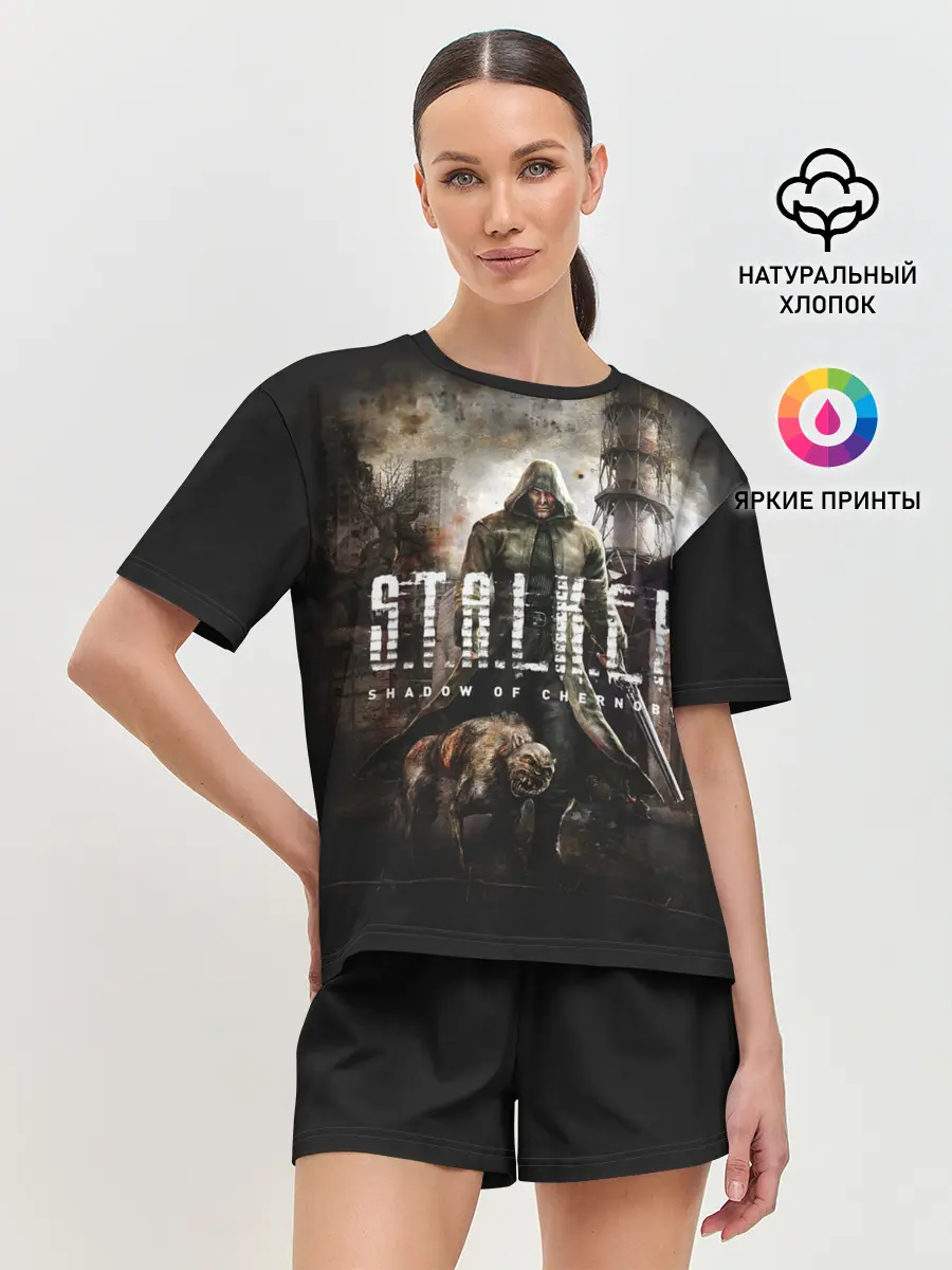 Женская пижама с шортами / S.T.A.L.K.E.R.