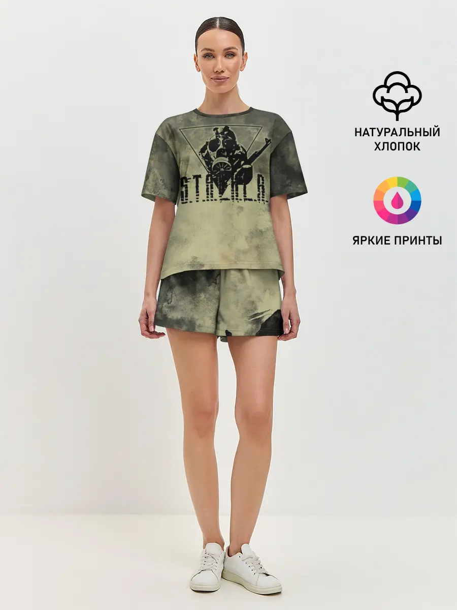 Женская пижама с шортами / S.T.A.L.K.E.R.