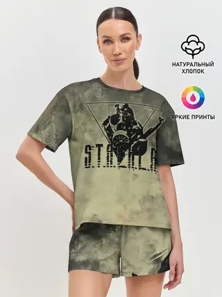 Женская пижама с шортами / S.T.A.L.K.E.R.