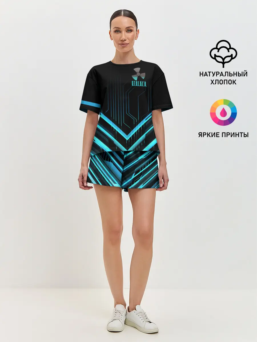 Женская пижама с шортами / S.T.A.L.K.E.R.