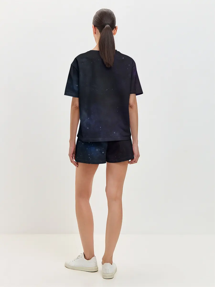 Женская пижама с шортами / Лев