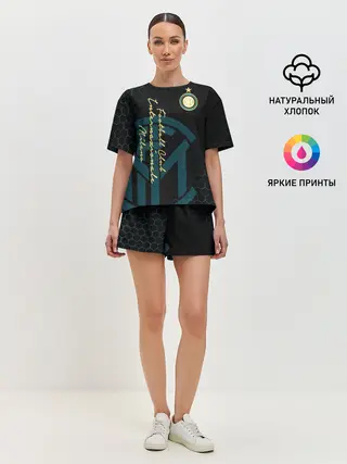 Женская пижама с шортами / Интер